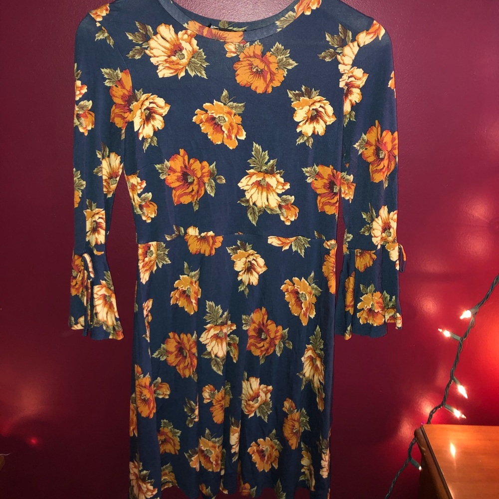 Forever 21 Flower Print Dress